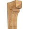 Ekena Millwork Imperial Arts & Crafts Rough Sawn Outlooker, Western Red Cedar, 8"W x 14"D x 22"H OUT08X14X22IMP03RWR - alternate 1
